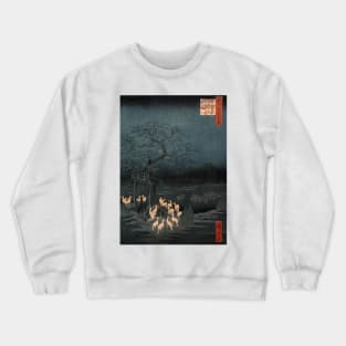 New Year's Eve Foxfires at the Changing Tree Crewneck Sweatshirt